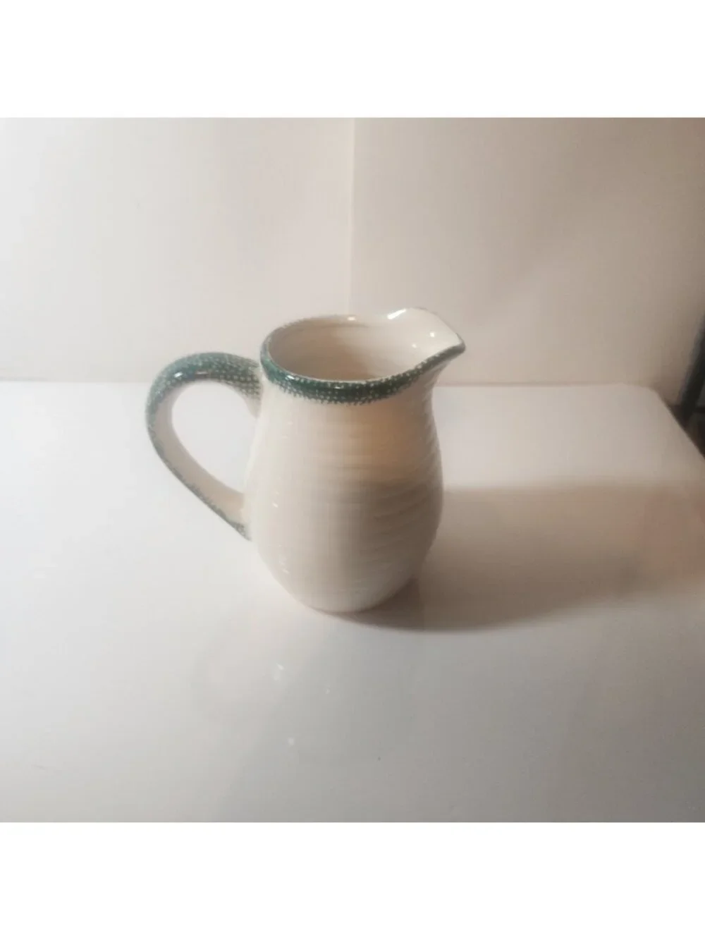 Alco Industries Apple Garden Ceramic Pitcher small new in box.